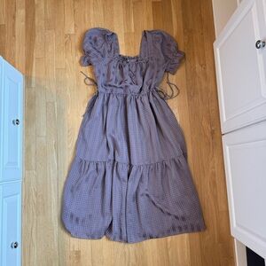 Madewell Tiered Midi Dress, S